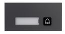 GOLIATH | 1er Klingel Modul | LED Namensschild | Aluminium