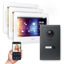 GOLIATH Hybrid IP Videotürsprechanlage | App | Anthrazit | 1-Familie | 3x 7