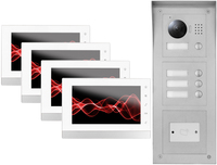 goliath-ip-video-tuersprechanlage-4x-7--innen--und-4-fam--hd-aussenstation---rfid--aufputz-set