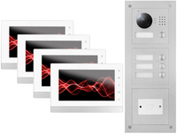 goliath-ip-video-tuersprechanlage-4x-7--innen--und-4-fam--aussenstation---rfid--hd--unterputz-set