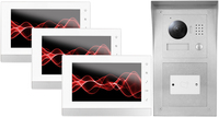 goliath-ip-video-tuersprechanlage-3x-7--innen--und-hd-aussenstation-mit-handyapp---rfid--aufputz-set