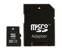 GOLIATH 32GB microSD Speicherkarte | mit SD-Adapter | Lesen 21MB/s | Schreiben 5 MB/s