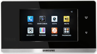 samsung-video-tuersprechanlage-4x-7--full-touch-innenstation-mit-4-fam--aussenstation-komplett-set