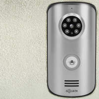 goliath-funk-video-tuersprechanlage-gegensprechanlage--1x-innen--2x-aussenstation---reichweite-ca--30m