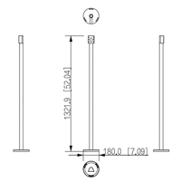 GOLIATH IP & 2-Draht Video Türsprechanlage | Klingelstele | Aluminium | Regenabdeckung