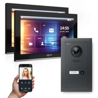 GOLIATH Hybrid IP Videotürsprechanlage | Anthrazit | 1-Fam | 2x 10