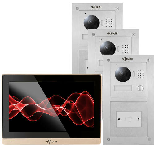 goliath-ip-video-tuersprechanlage--1x-innen---3x-aussenstation--1-fam--rfid--smartphone-app--unterputz