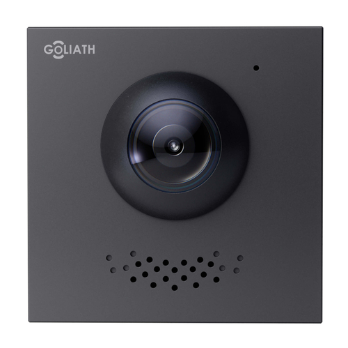 GOLIATH Hybrid IP & 2-Draht BUS Video Türsprechanlage | Kamera Modul | 2MP | IR | App | 180° Winkel
