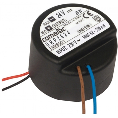 Netzteil 24V DC mit 26.4 Watt (1.1A) im geschützten Gehäuse IP65, Stromversorgung 230V AC